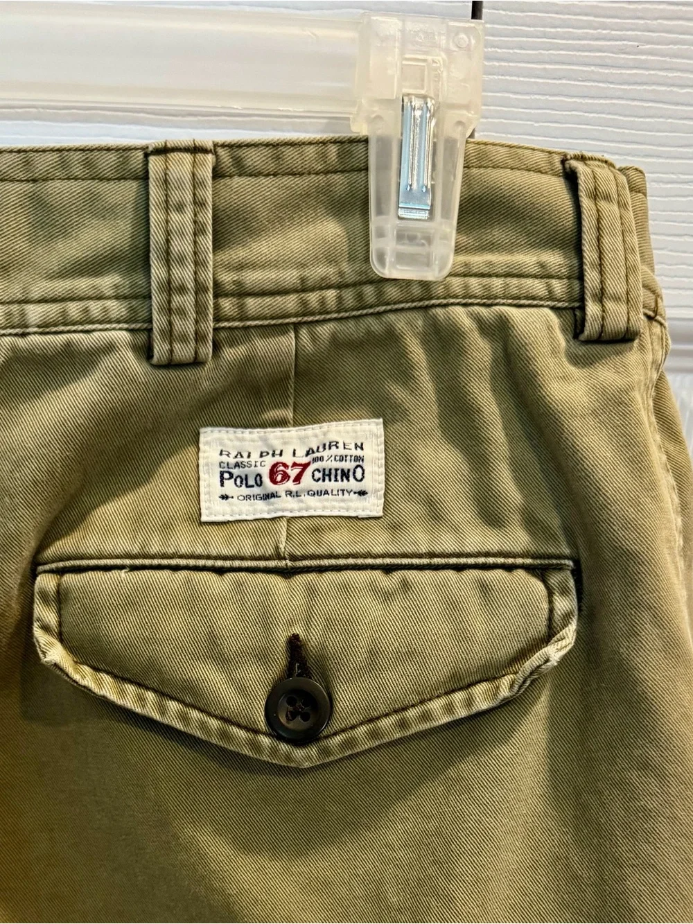Polo by Ralph Lauren Men's Olive Green Cargo Shorts
